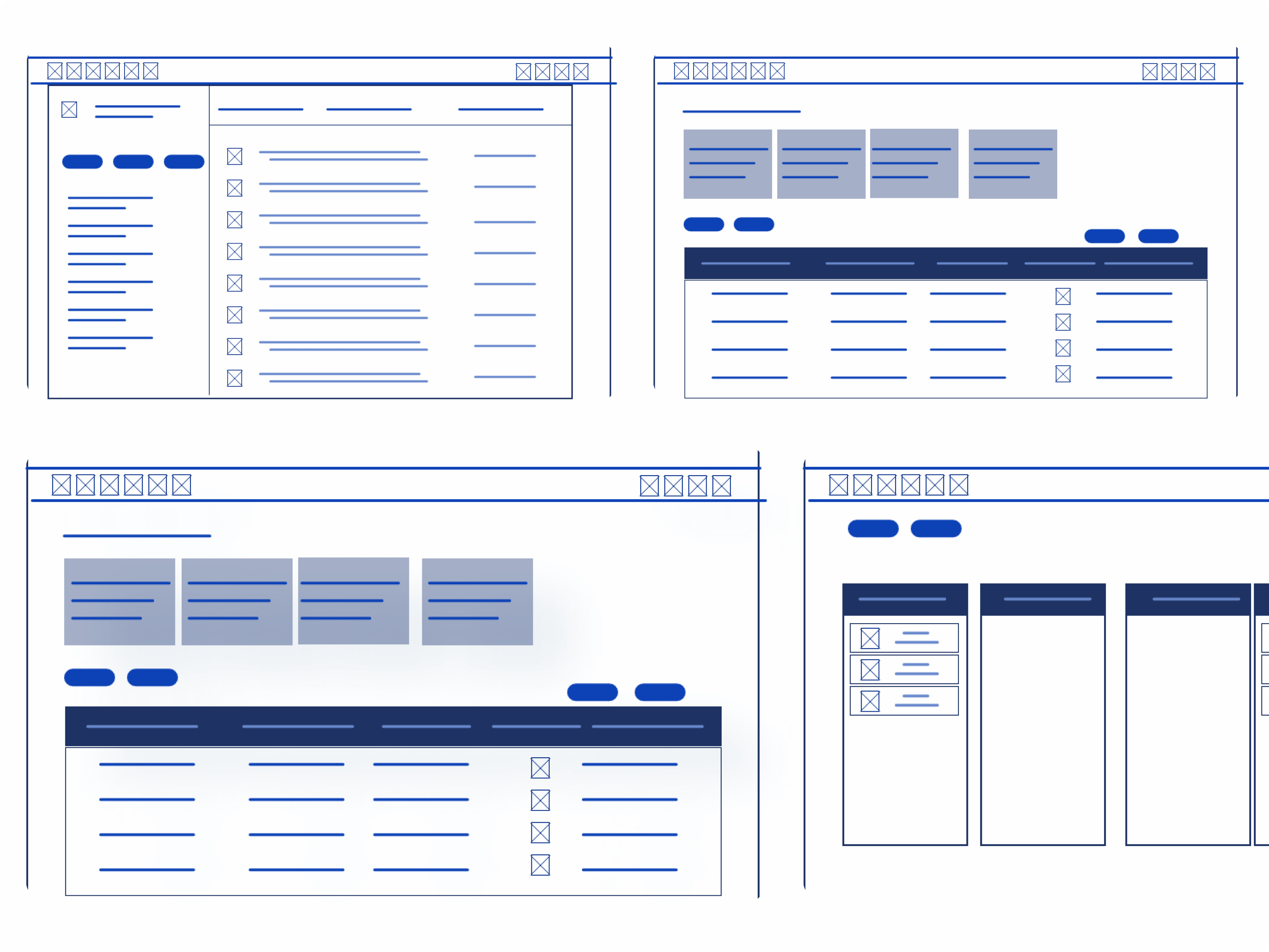 dominate low fidelity screens